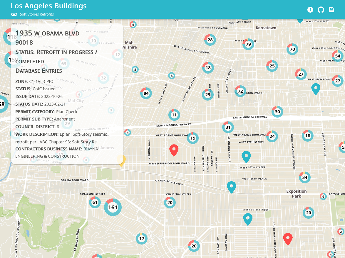 Soft-Story Interactive Map