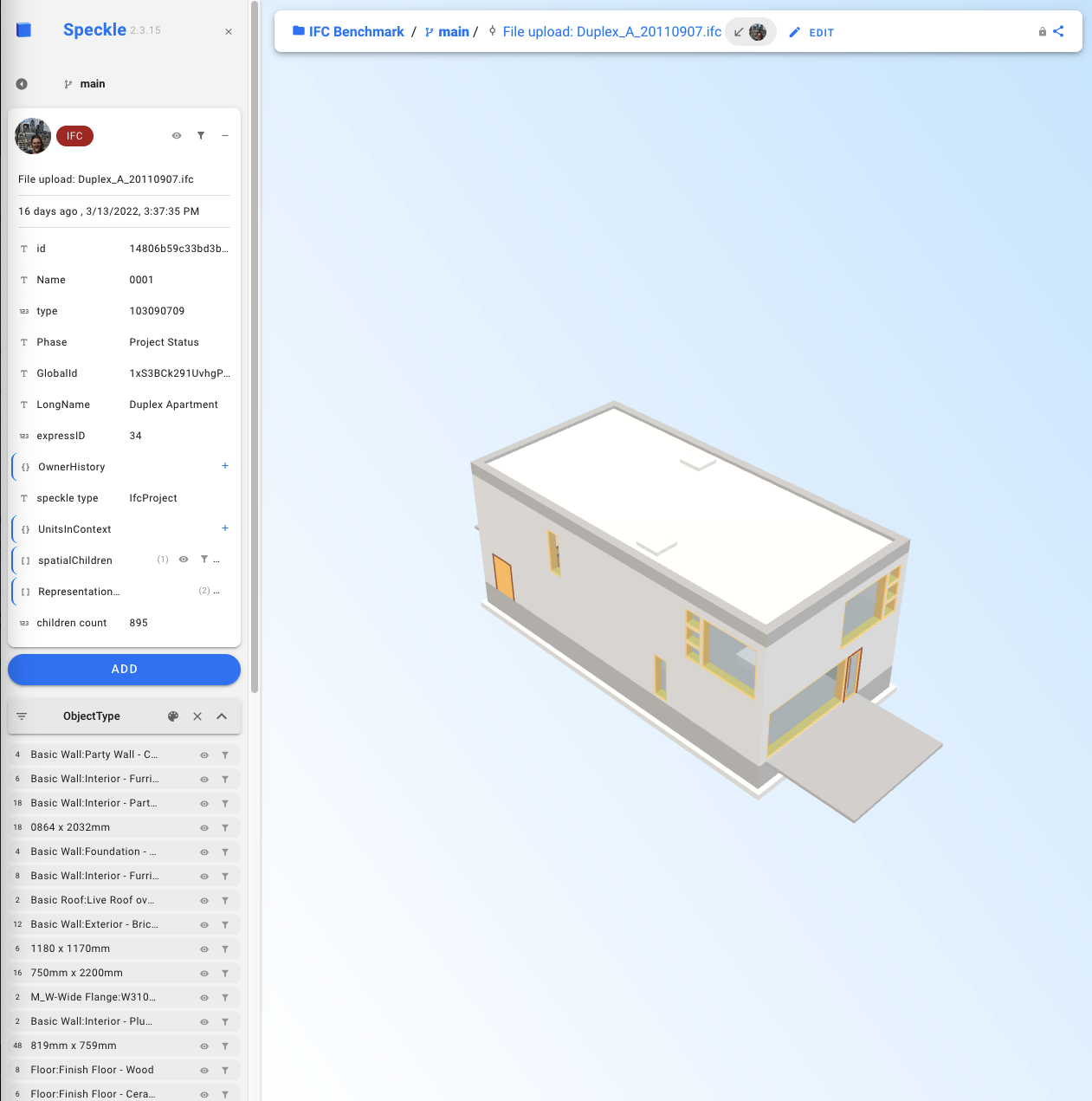 Speckle 3D Viewer